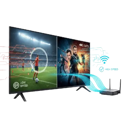 Vilken internethastighet krävs för stabil IPTV i 4K? (Den kompletta guiden 2026)